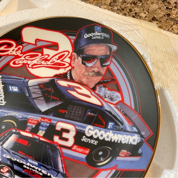 NASCAR Always a Champion 2001-Dale Earnhardt Hamilton Collection Plate With COA - Picture 9 of 11